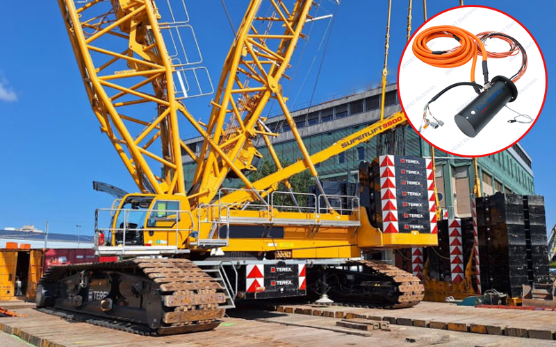 Integrated Encoder + IP66 Protection: The Strategic Advantage of JINPAT Slip Rings in Crawler Cranes
