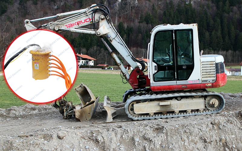 Durable Slip Rings for Electric Excavators: High-Vibration & All-Weather Rotary Solutions